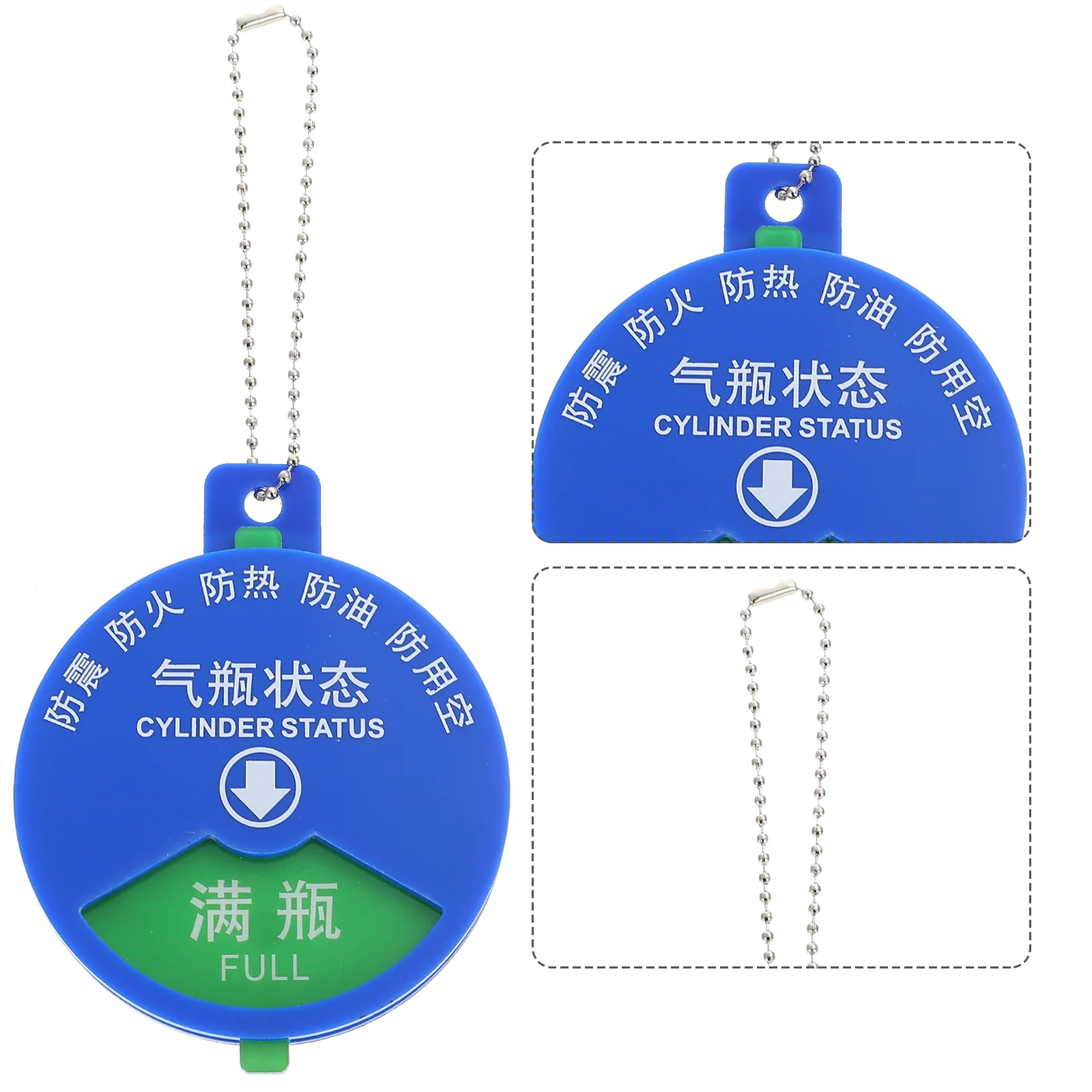 

Cylinder Status Identification Plate Cylinder Status Sign