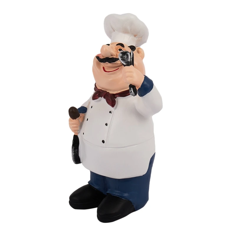 Ретро-модель шеф-повара украшения полимерные ремесла мини-фигурки домашний