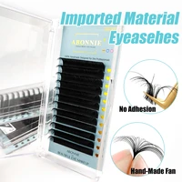 abonnie cashmere individual eyelashes extensions classic lashes extenison matte black volume eyelashes