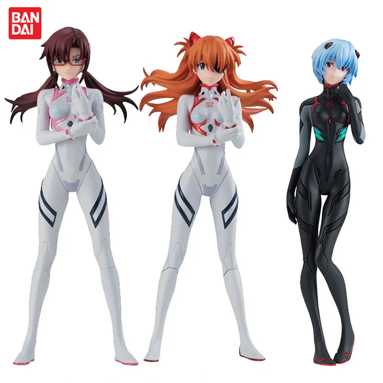 

Japan Anime BANDAI Gashapon Capsule Candy Toy Action Figure Rebuild of Evangelion EVA 03 Makinami Mari Illustrious Collection