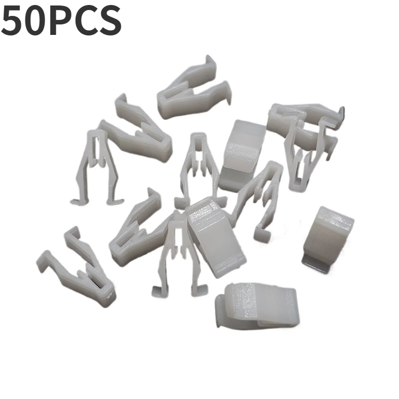 50 шт. шпильки для отделки интерьера Mazda автомобильные крепления из пластика