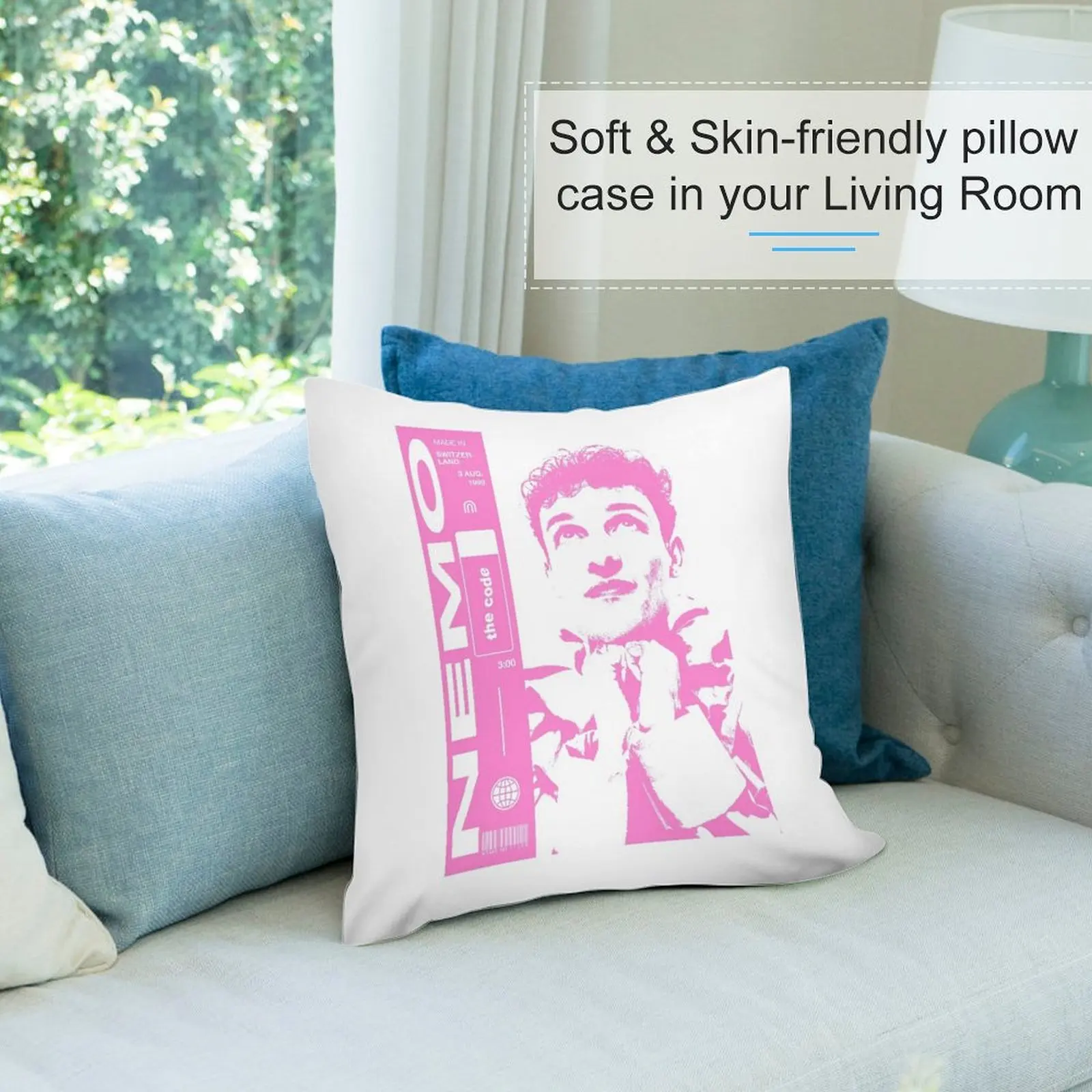 Nemo The Code Winner Eurovision 2024 швейцарский товар декоративная подушка рождественские