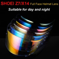 helmet shield for shoei motorcycle helmets x14 z7 cwr1 rf1200 xspirit full face helmet windshield visor lens cascos para moto