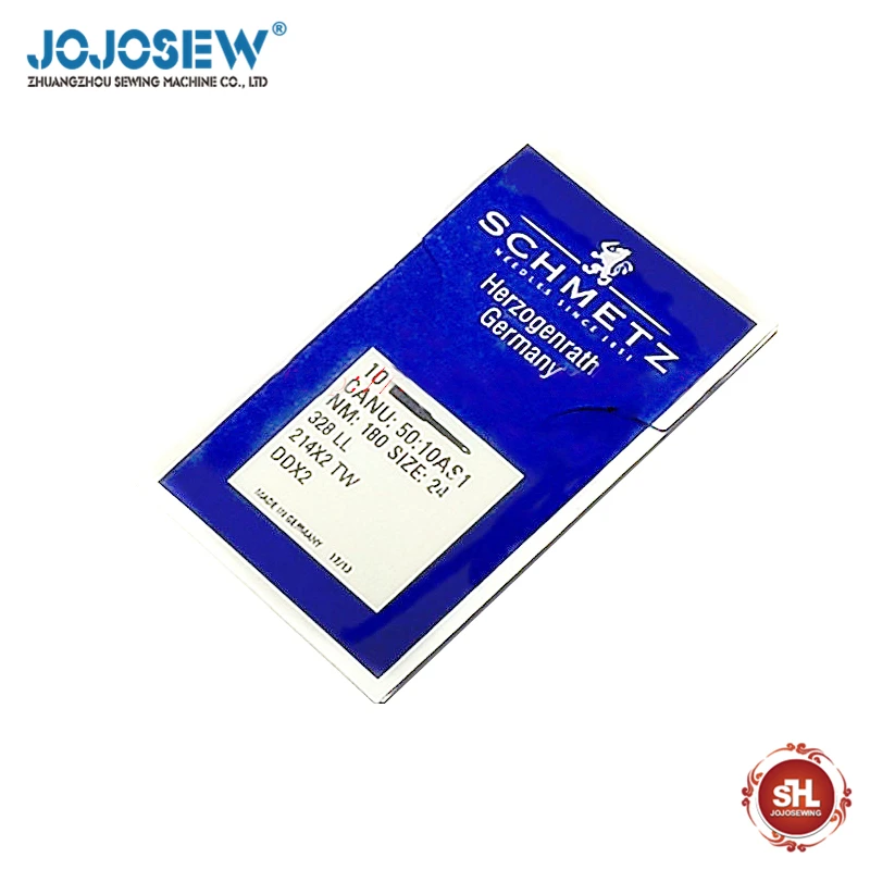 

DDX2LL 328LL DDX1 DDX2 joсекунw Schmetz ИГЛЫ для промышленной швейной машины Canu:50:10AS1 214X2TW NM:160 Размер: 23