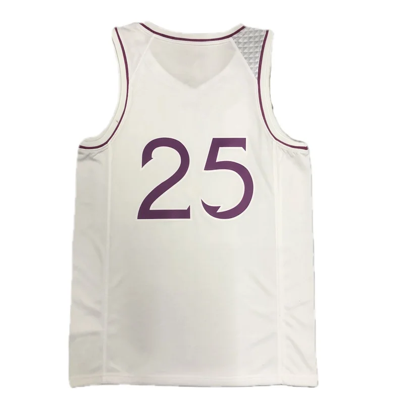 

Изготовленная на заказ баскетбольная майка № 25 у нас есть ваше любимое Имя Логотип термопрессованный материал спортивный тренировочный ретро Топ