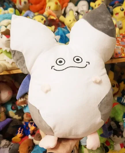 Большая плюшевая подушка с изображением дракона 40 см