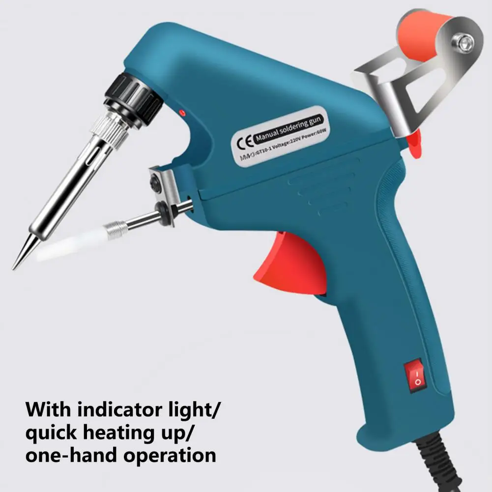

Профессиональный с индикатором, ручной паяльник, быстрый нагрев, Электрический паяльник, сварочный инструмент, DIY