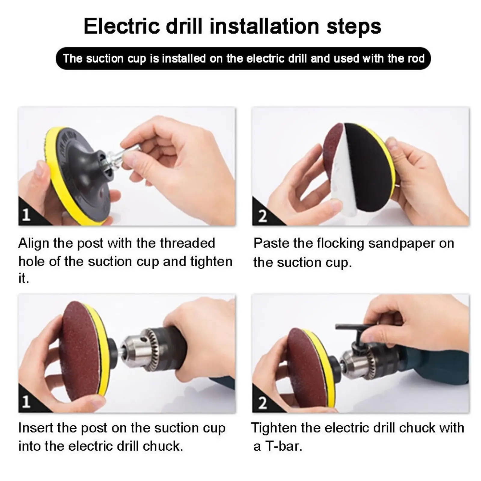 Набор из 5-дюймовой Красной наждачной бумаги с крючком и петлей 93 шт. мягкие