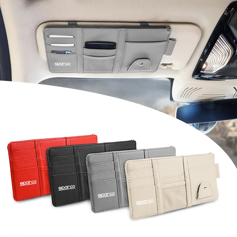 Автомобильный солнцезащитный козырек, сумка для хранения очков, многокарманный органайзер для карт, зажим для Lincoln Nautilus Navigator Continental MKZ MKX MKC MKT