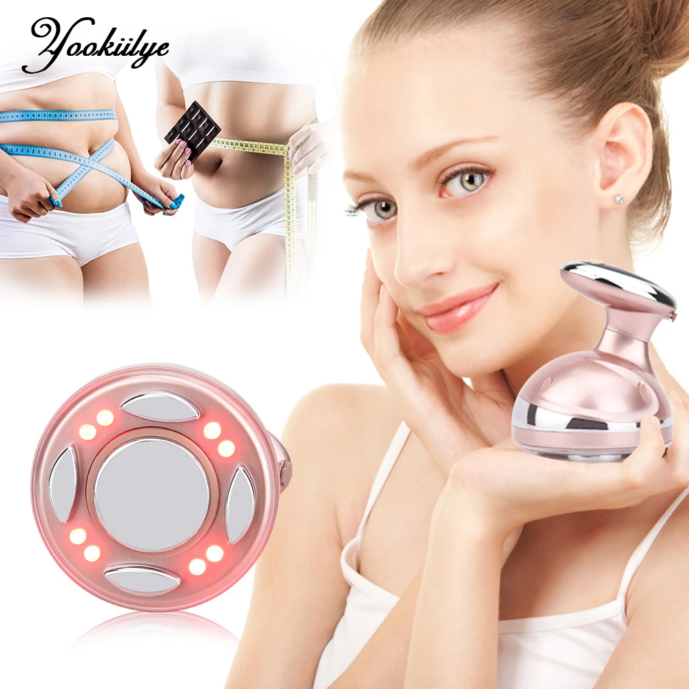 

RF Ultrasonic Cavitation Body Slimming Massager Fat Burner Infrared Therapy Skin Rejuvenation Lifting Anti Wrinkle Beauty Care