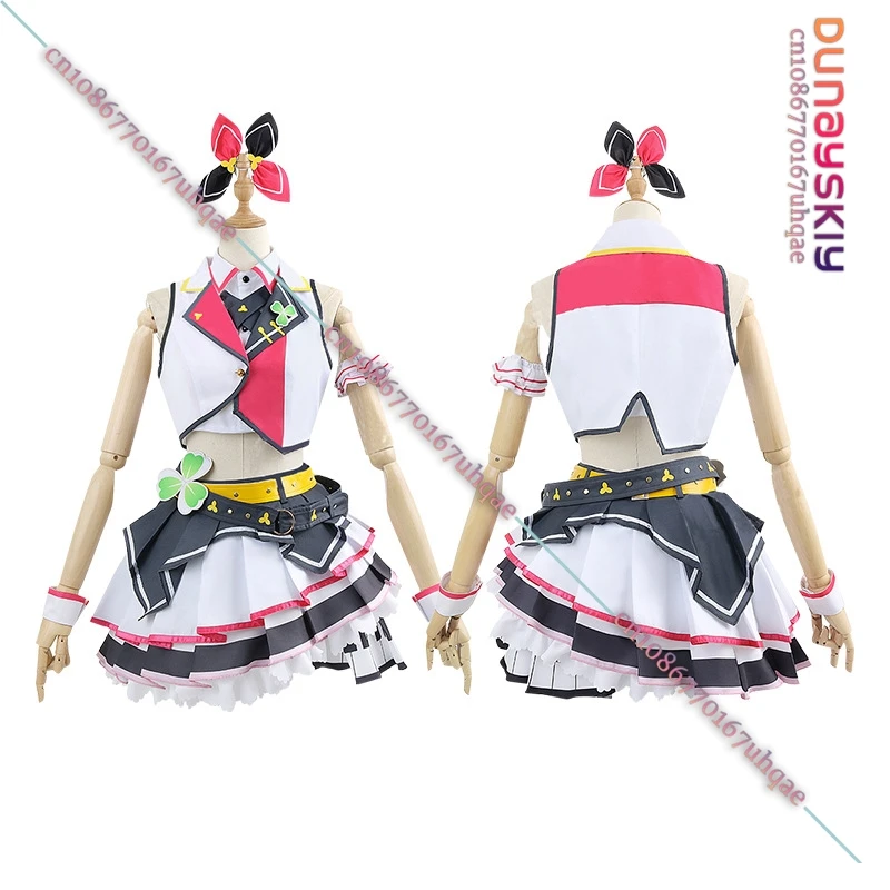 Project Sekai Colorful Stage PJSK More Jump Momoi Airi Косплей Аниме Платья Рождество Хэллоуин для женщин