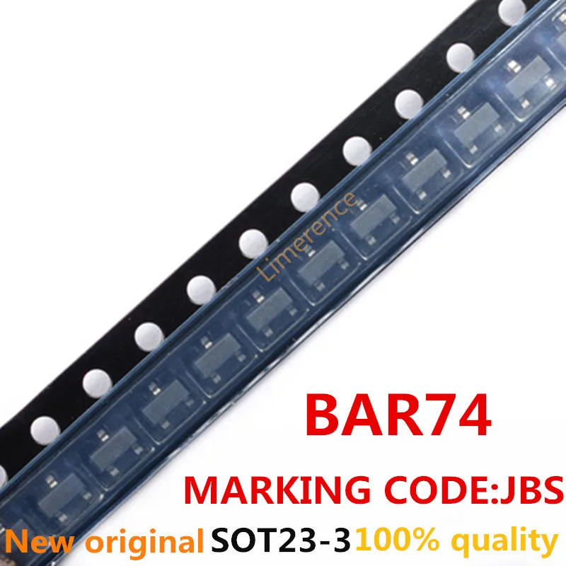 

10PCS/lot BAR74 SOT23 MARKING CODE:JBS
