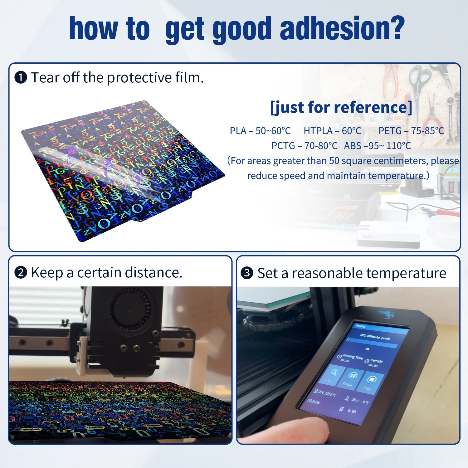 Листовая сталь PEI 180/250x265/Round270/270x200 сборная пластина KP3s/Worldx plus QQ s pro Магнитная