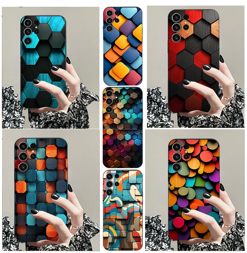 For Samsung S 24 fe 10 e 4 g 5 23 lite plus 20 11 Ultra 22 21 technology cellular mobile phone bag TPU black soft case