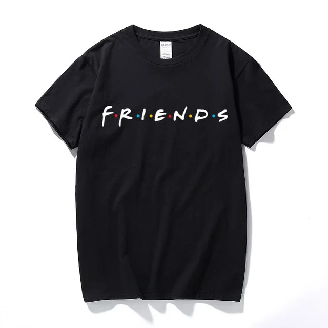 

Fashion Brand T Shirt for men Short Sleeve Friends TV Show Shirts Blank Gift Hipster Adult T-Shirt Camisetas Oversized t-shirt