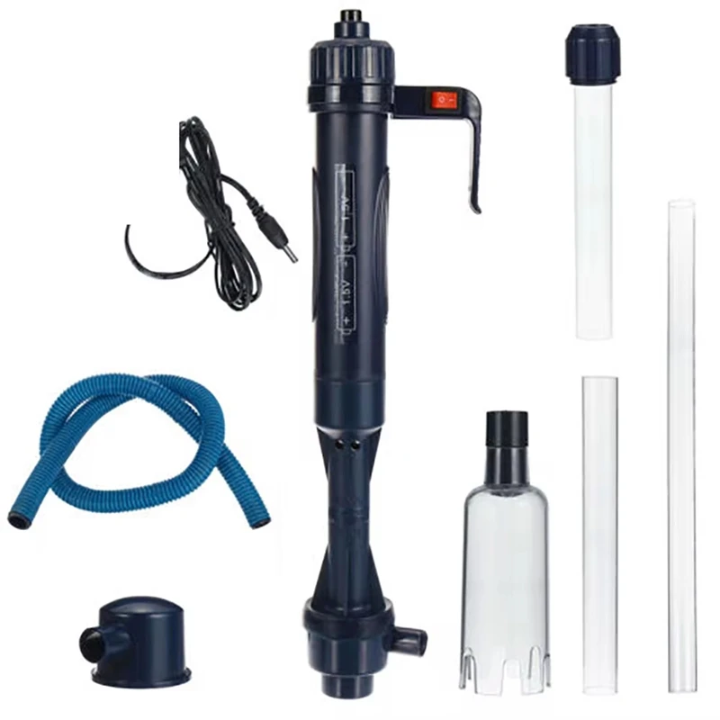 Электрический очиститель гравия для аквариума инструмент очистки водяного
