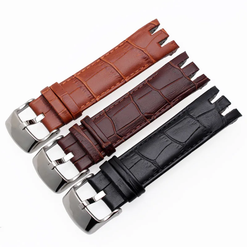 Ремешок для часов Swatch YRS403 YRS412 YRS402G браслет из натуральной кожи мужских 21 мм -