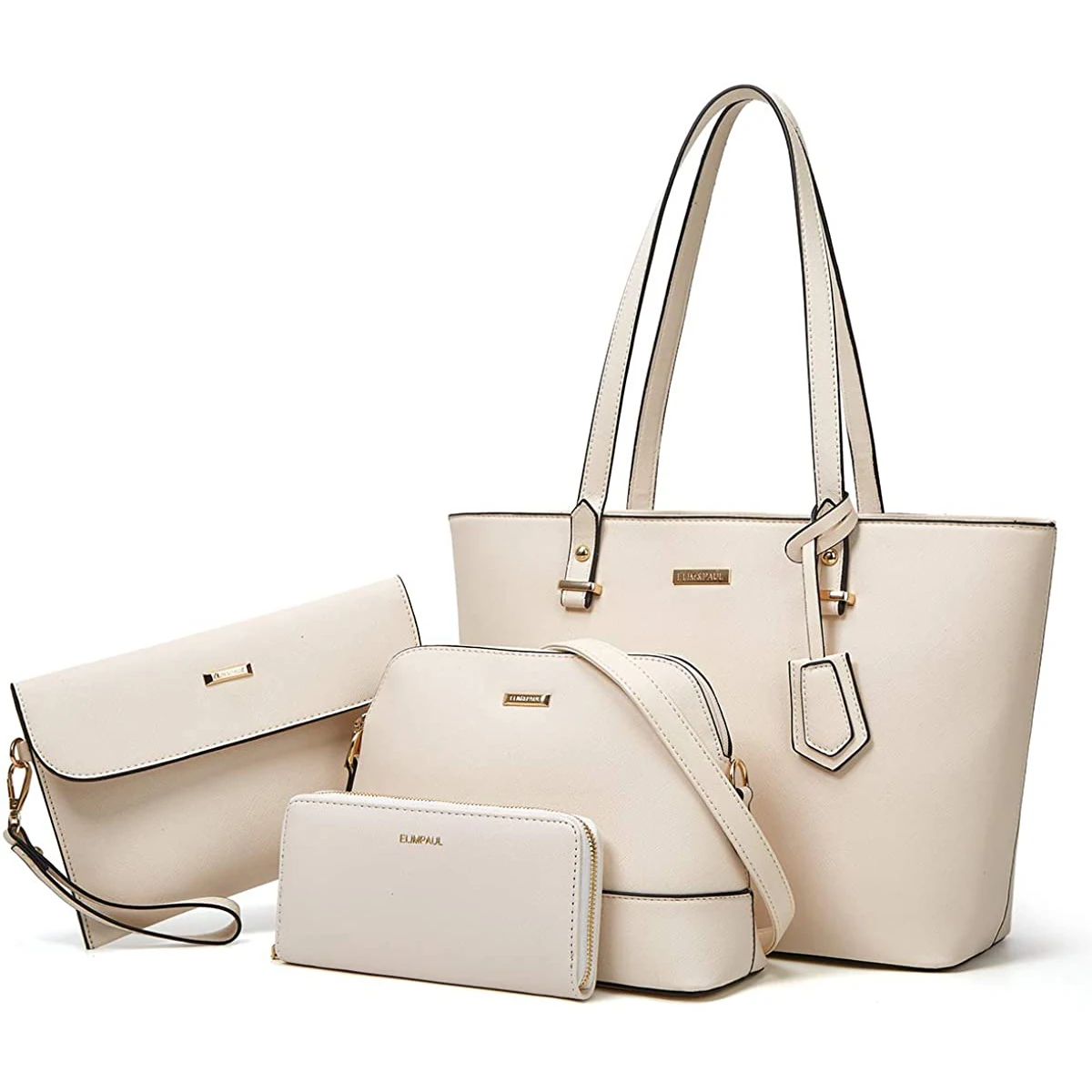 

Women's Fashion Handbag Shoulder Bag 4 Piece Set Mother Bag