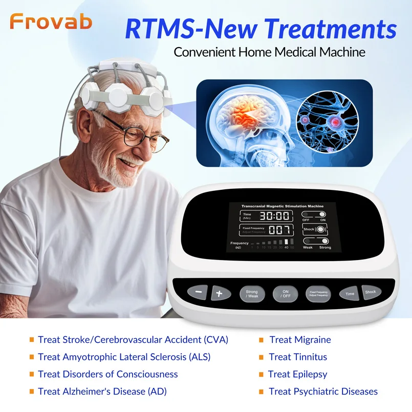 Лечение Паркинсона Нейро Мозговой Шлем Мозковая Волна Частотный Стимулятор