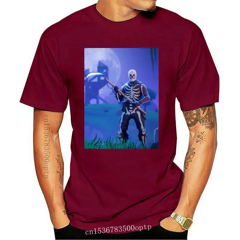 

Camiseta de Fortnater para hombre, camisa informal de moda para Fitness, Skull Trooper, S, 3Xl, envío gratis, 2021