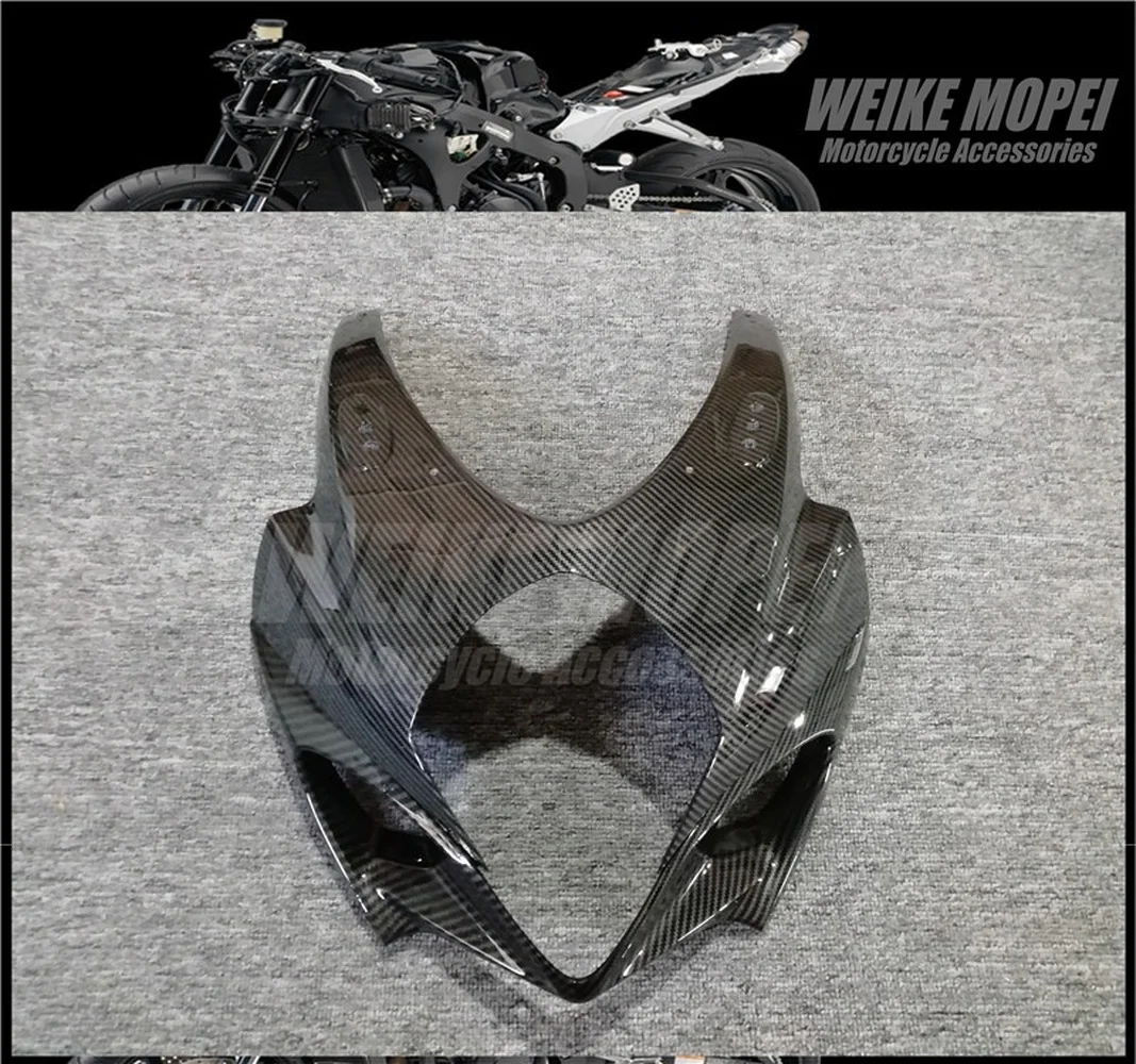 

Carbon Fiber Painted Front Upper Fairing Headlight Cowl Nose Panlel For Suzuki GSXR1000 2007 2008 GSX-R1000 07 08