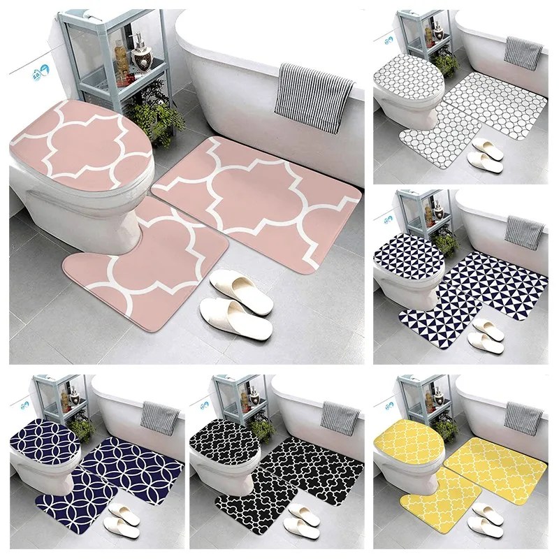 

Маленький коврик для ванной комнаты, коврик для душа, декоративный Впитывающий Коврик для ног, коврик для входной двери, кухонный коврик, ко...