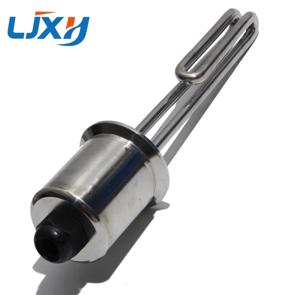 

LJXH 2 Inch (OD64) Tri-clamp 120V 1500/1650W Foldback Heating Element Electric Water Heater with Low Watt Density