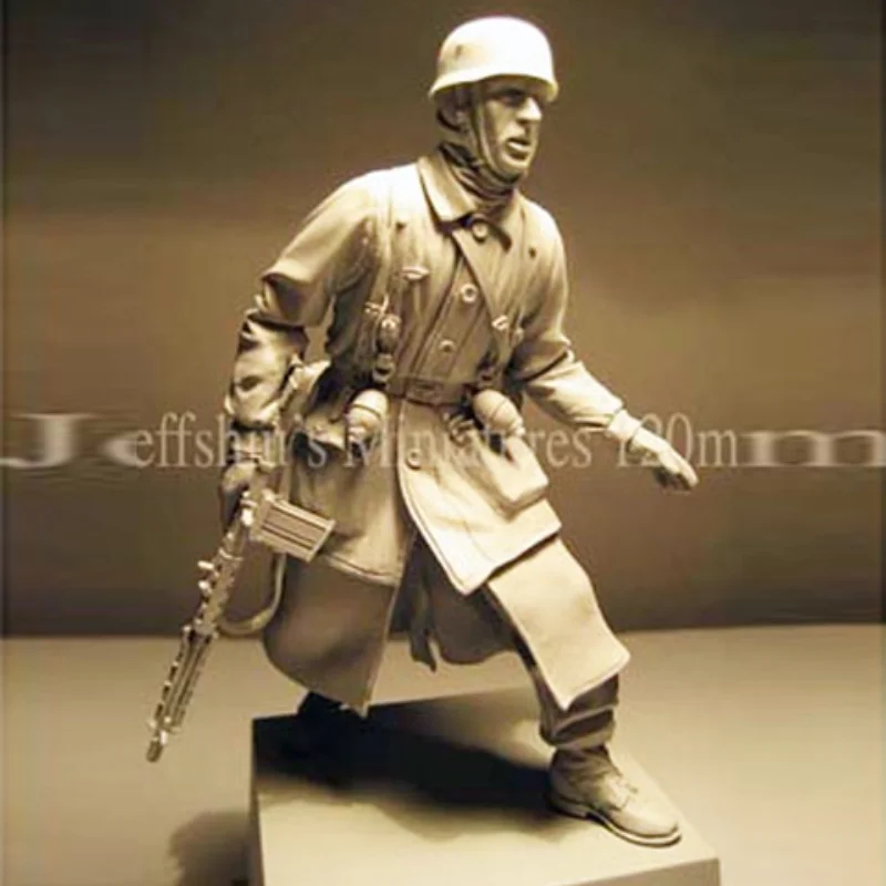 

1/16 Resin Figure Man Model Aden Combat Paratrooper White Model