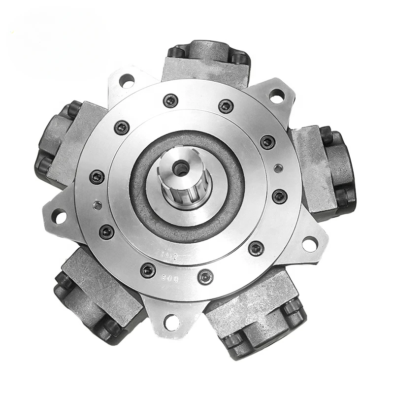 Стандартный 5-звездочный радиальный поршневой гидравлический двигатель серии NHM8