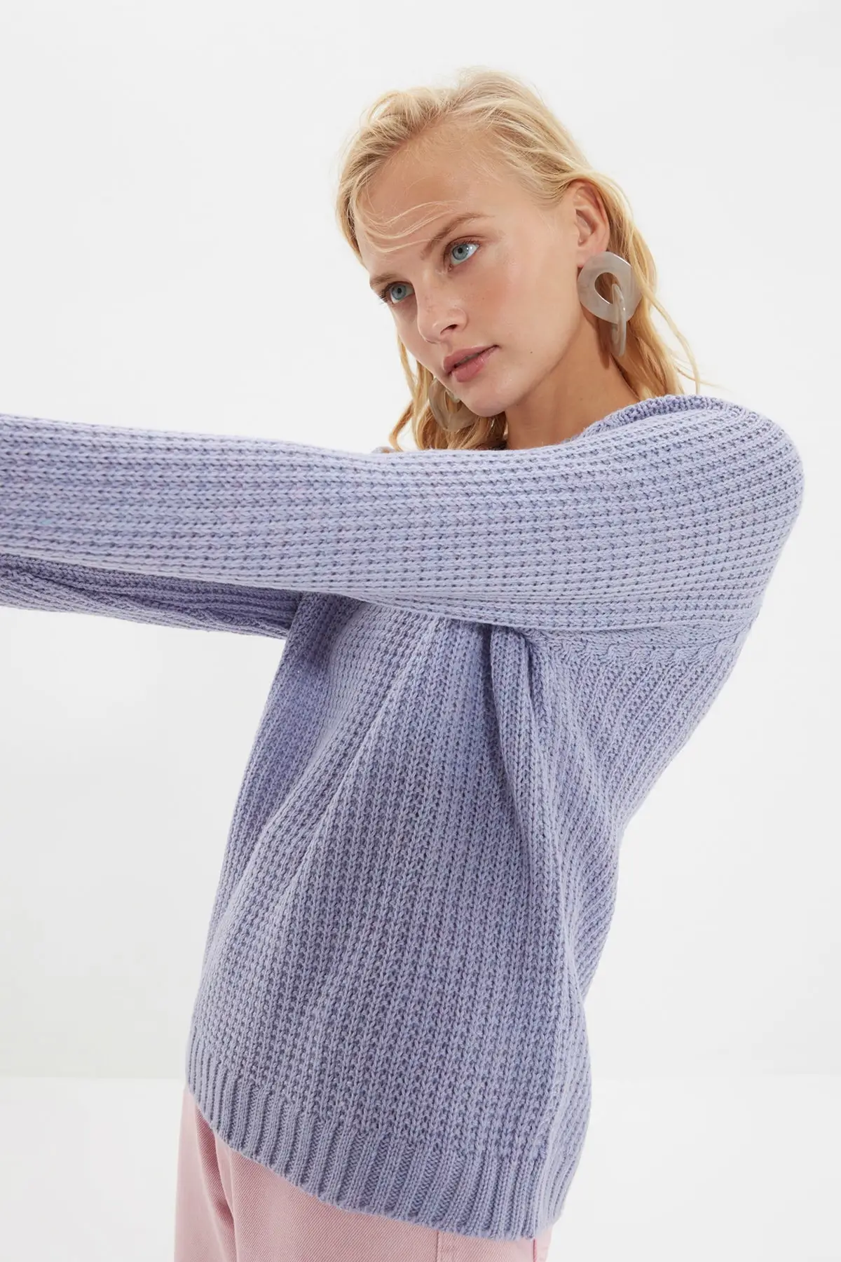 

Trendyol Bike Collar Knitwear Sweater TWOAW22KZ1534