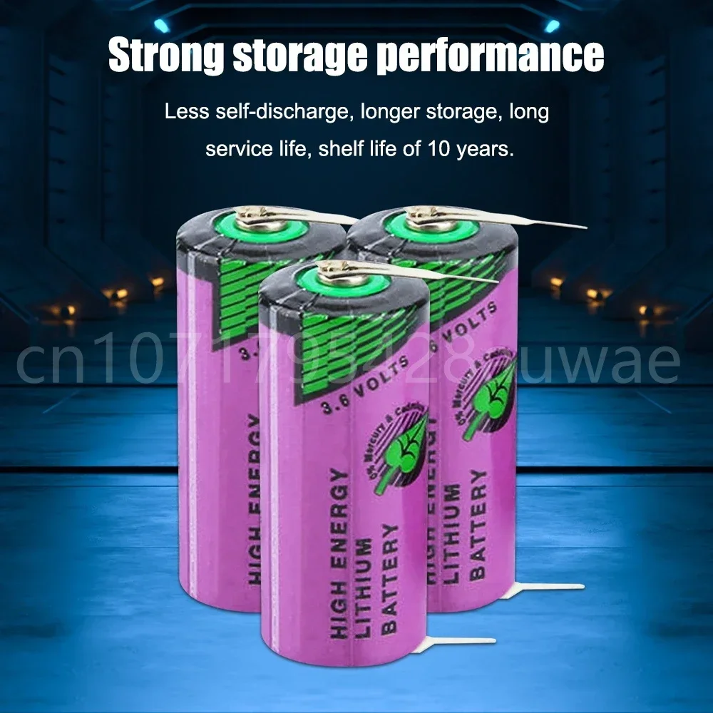 20 шт. TL-5955 14335 2/3AA 3 6 В 1650 мАч с литиевой батареей на ножках для станка ЧПУ PLC сменный