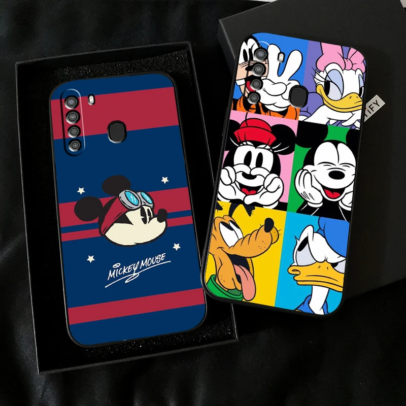 

Disney Mickey Mouse Phone Case For Samsung Galaxy S8 S8 PLus S9 S9 Plus S10 S10E S10 Lite 5G Plus Carcasa Silicone Cover