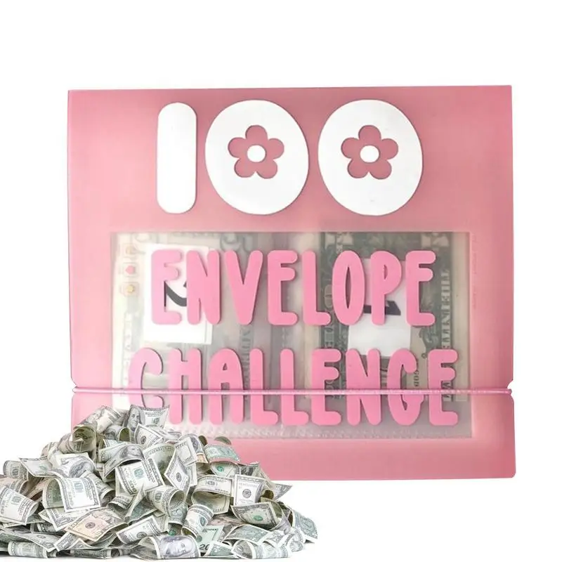 

Savings Challenges Book With Envelopes Money Envelopes For Cash Savings Challenges Binder For Budgeting Planner And Saving Money