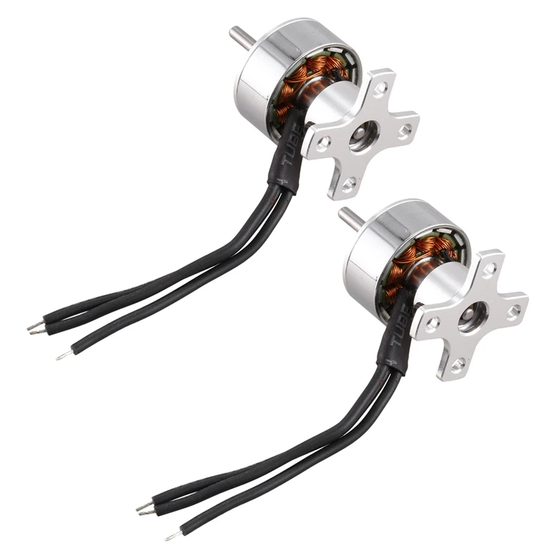 

2X RC Drone Accessories 10G Brushless Motor Out Runner 1811 3800KV For Radio Control Airplane