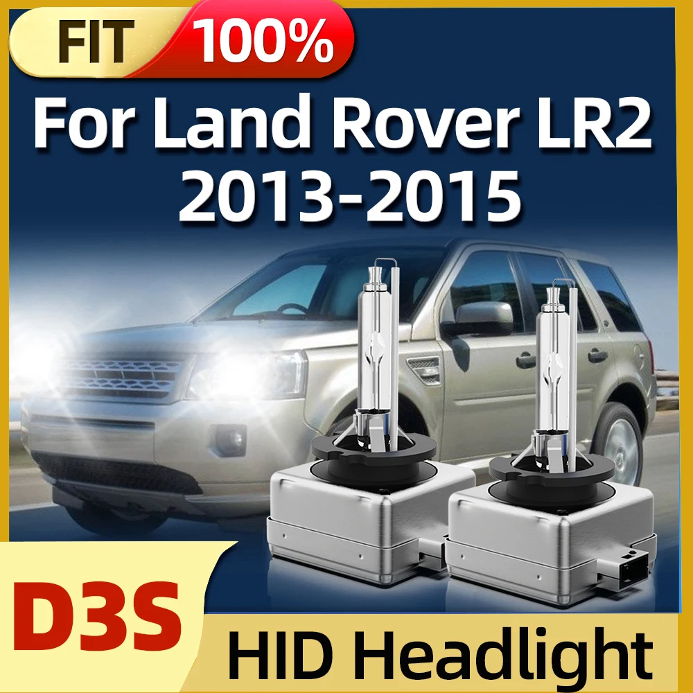 

Roadsun Fit For Land Rover LR2 2Pcs D3S Xenon 6000K Headlights 12V Super Bright Car Bulbs 35W HID Lamps 2013 2014 2015