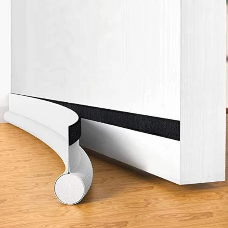 

Acoustic Foam Sealing Strip Wind-blocking Strip For Door Creative Single-sided Windproof Weatherstrip Under Door Draft Stopper