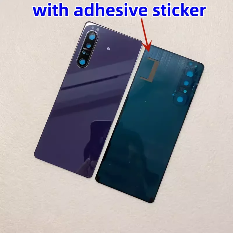 Замена стекла задней крышки телефона для Sony Xperia 1ii XQ-AT72 x1ii Mark2 XQ-AT52 крышка