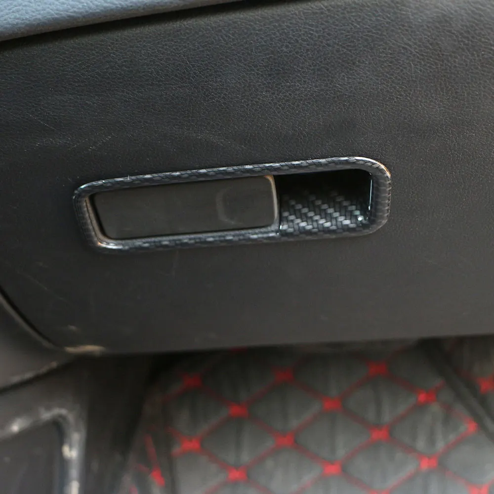 Color My Life Car Copilot Position Storage Box Handle Bowl Frame Cover Trim Sticker for Jeep Compass 2th 2017 + Renegade 2015 | Автомобили