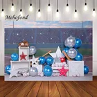 Фотофон Mehofond бейсбольное поле Спортивный стадион тесто вверх мальчик торт на 1-й День рождения разбивать телефон Фотостудия