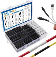 300pcs heat shrink tubing set cable repair set with adhesive shrink ratio 3 1 double walled self adhesive lined