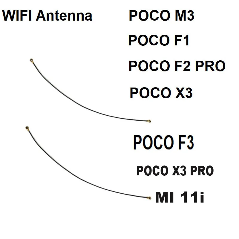 Wi-Fi For Xiaomi Poco X3 F1 M3 F2 M4 Pro F3 MI 11i 11X 11 Lite Signal Wifi Aerial Ribbon Antenna Flex Cable Wire Repair Parts