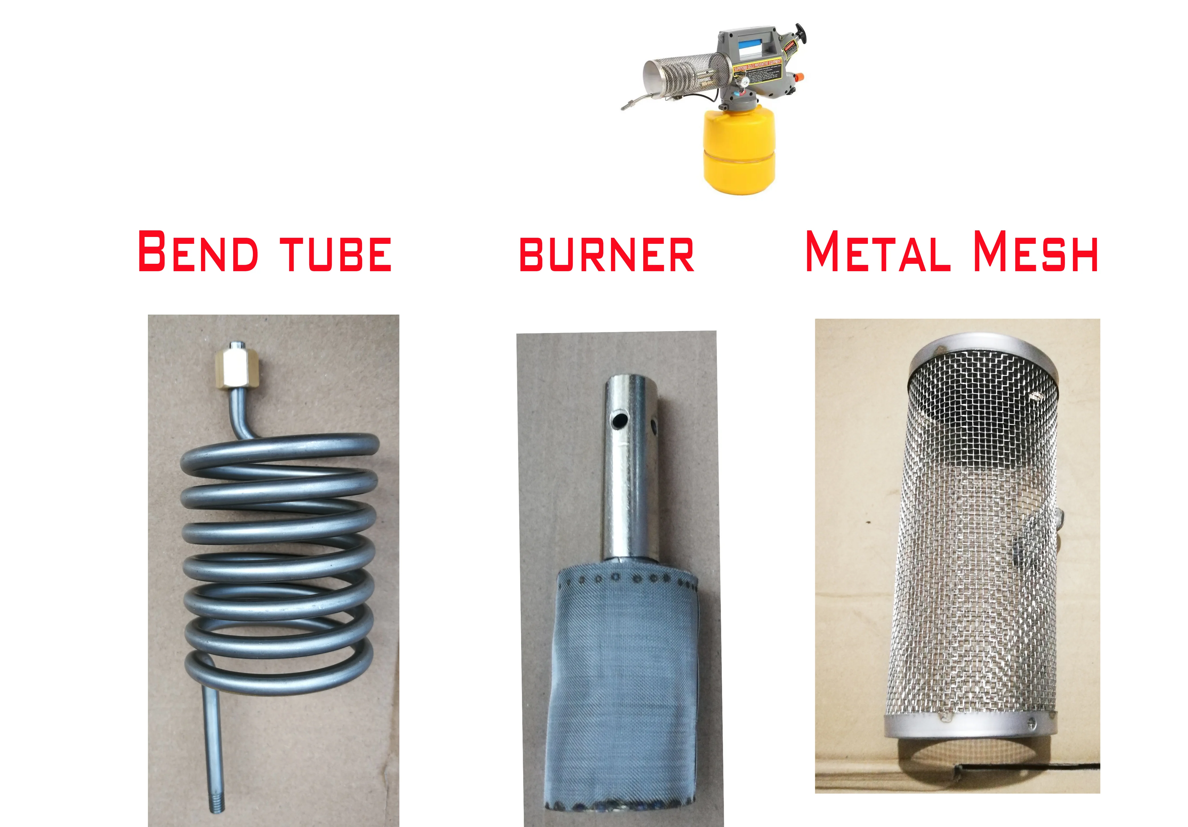 Один комплект металлическая сетчатая трубка с изгибом пружинная спиральная