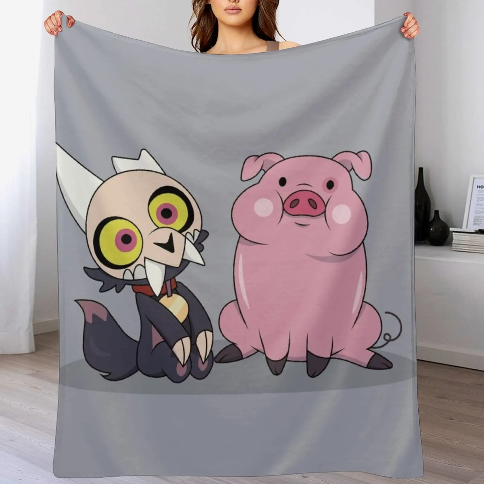 Одеяло King and Waddles милые мягкие одеяла для кроватей