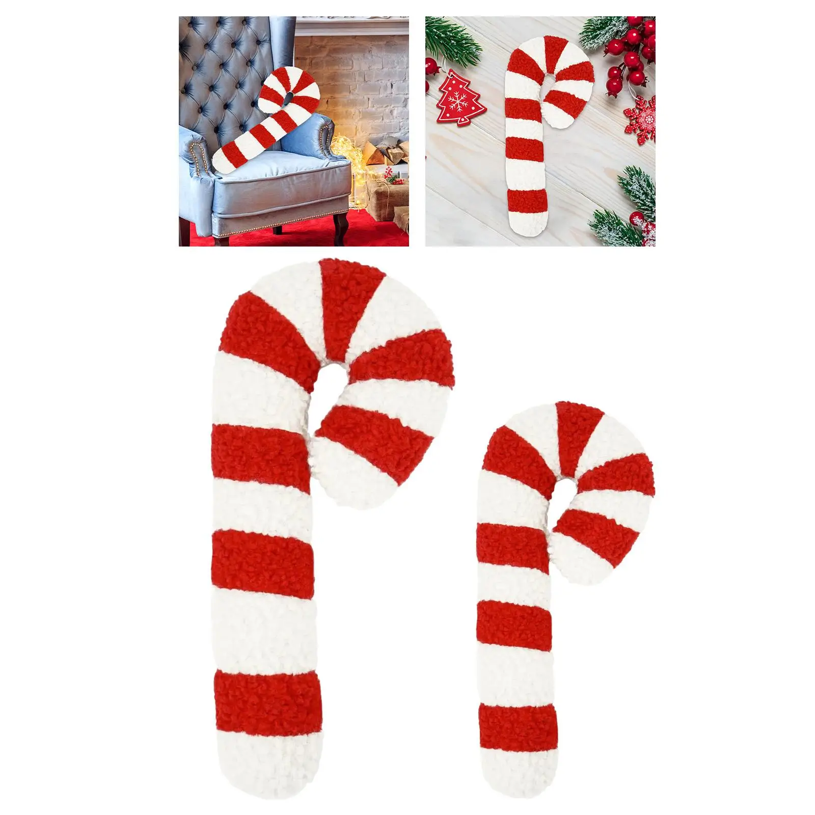 Подушка из конфетной трости украшение для дома приятная новинка портативная