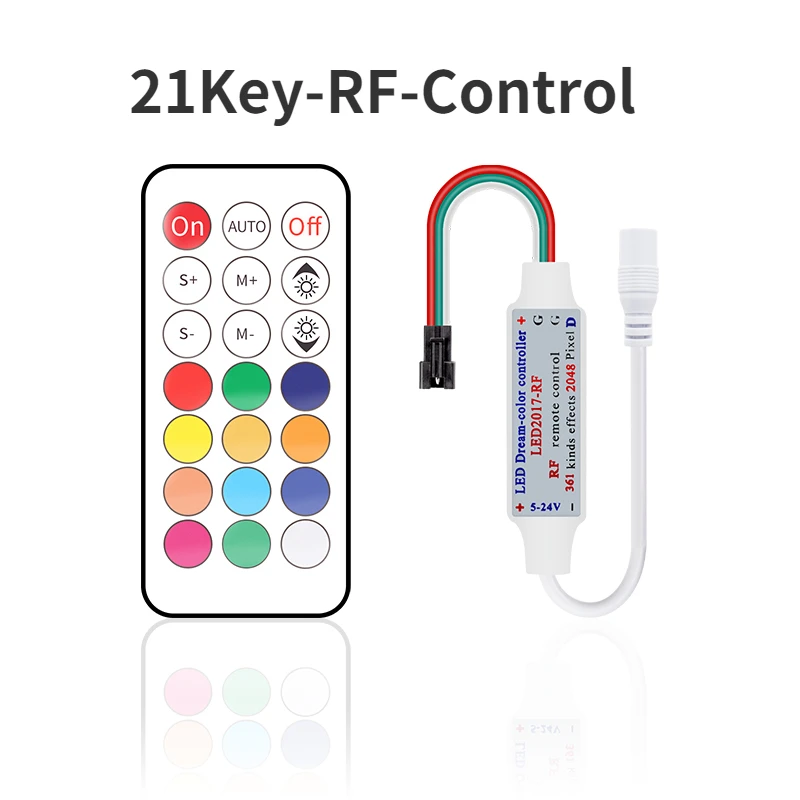 14 17 21 24 44 клавиши контроллер световой ленты RGB RGBW RGBWW USB беспроводной