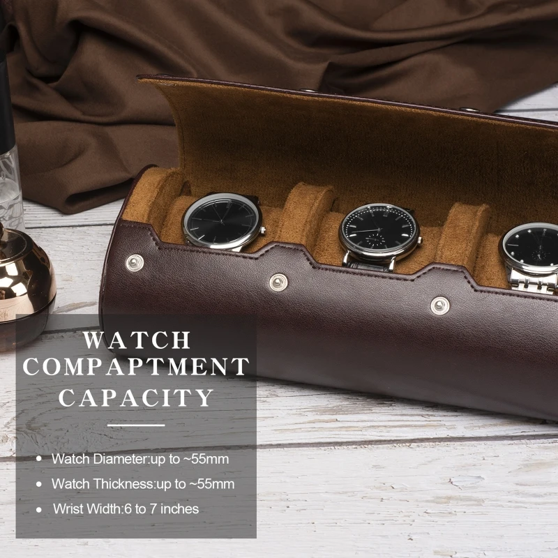 Коробка для хранения часов шикарная портативная винтажная коробка органайзер