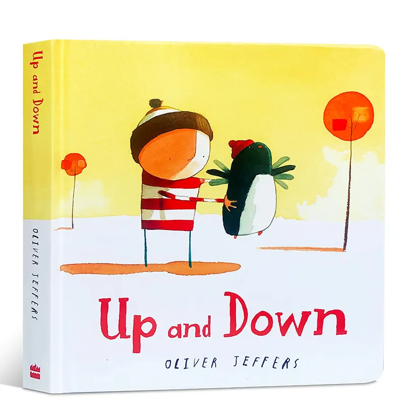 

Оригинальная английская доска Milu, книга вверх и вниз Оливер джефферс