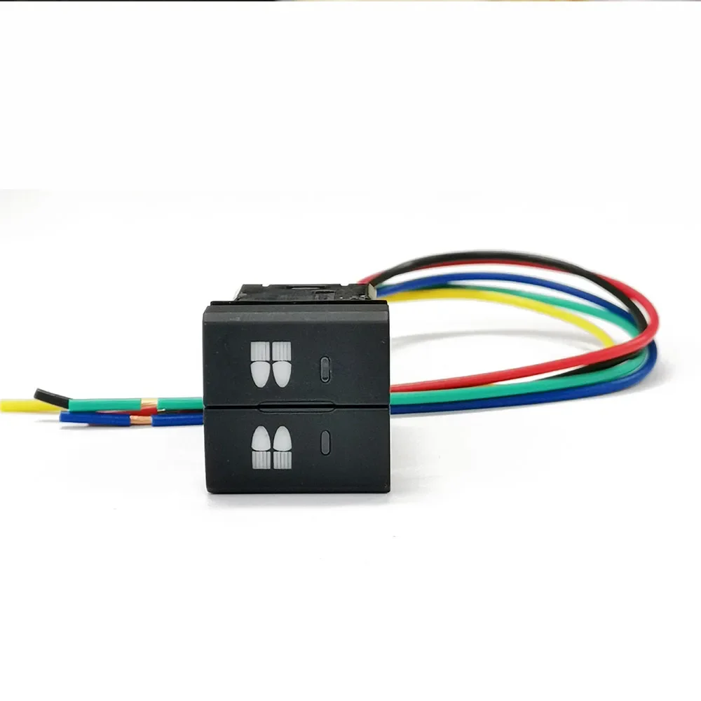 

Автомобильный двойной переключатель, светодиодный светильник DRL, кнопка включения противотуманных фар для Toyota Tundra Tacoma 4Runner Prado Landcruiser RAV4