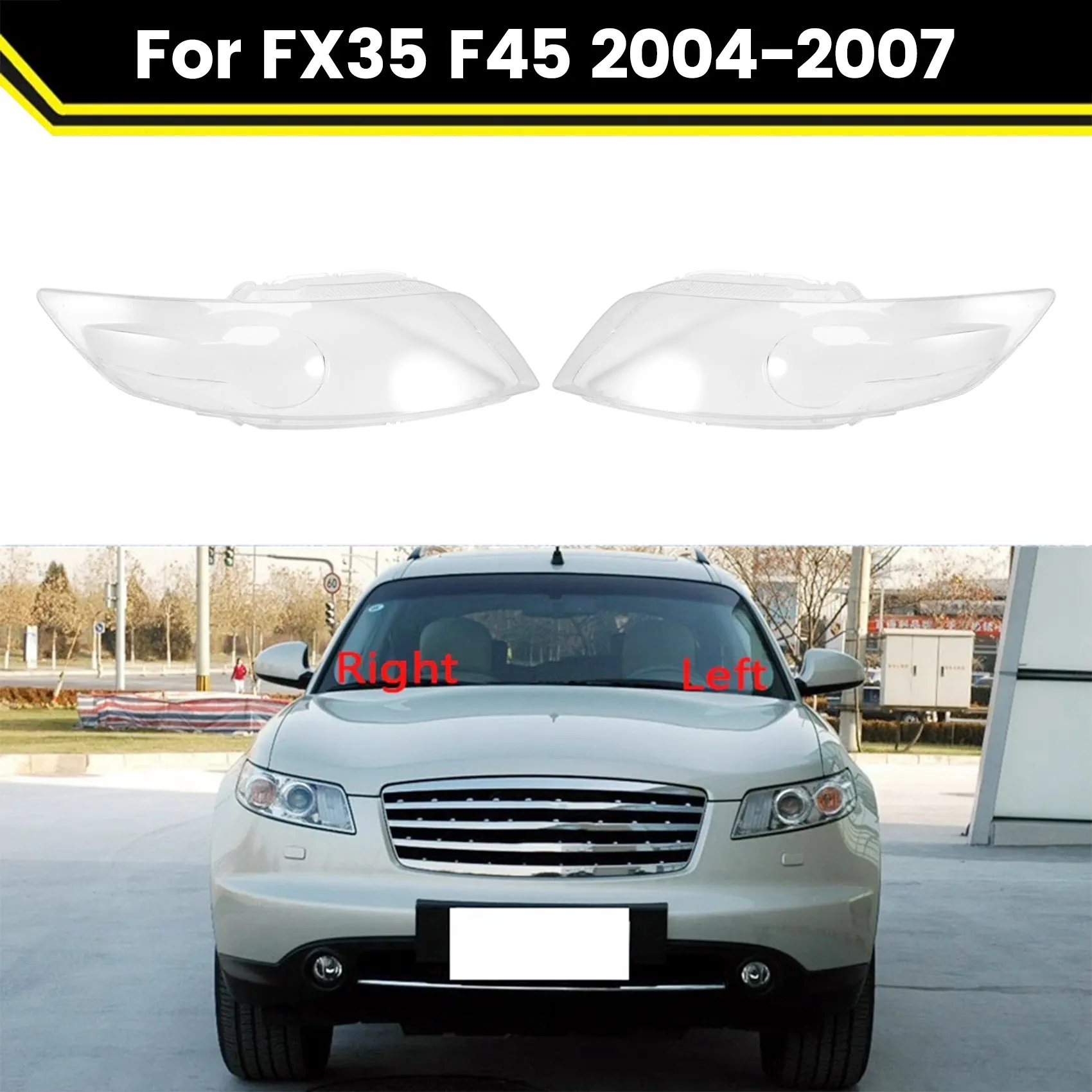 

Чехол для левой автомобильной фары Infiniti FX35 F45 2004-2007