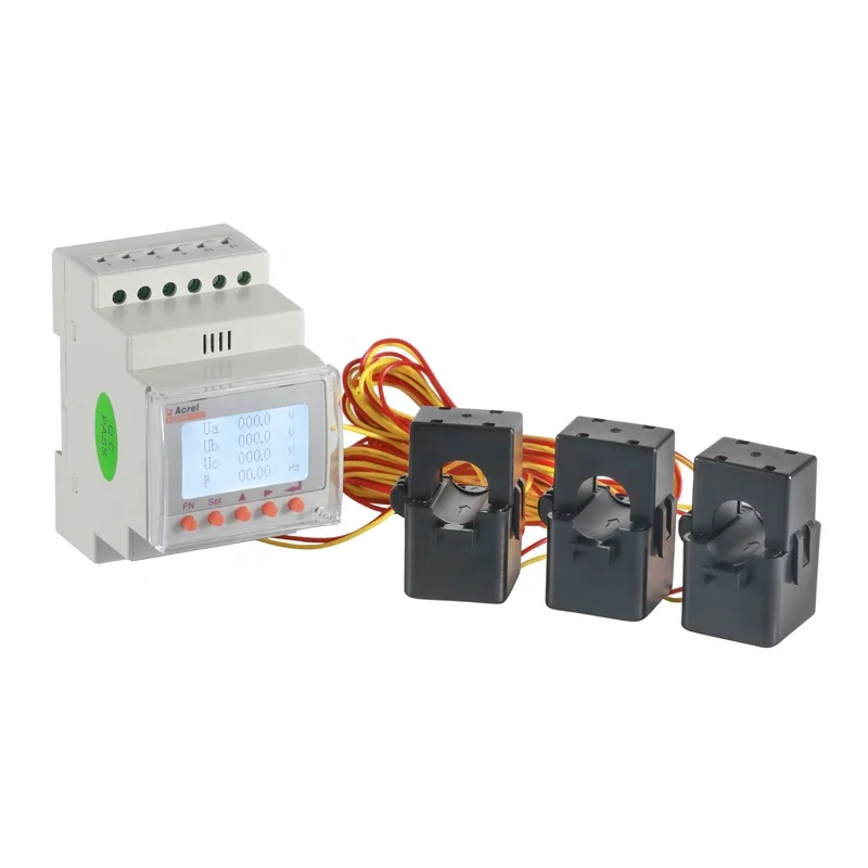 ACR10R-D10TE multi-function single phase smart electric energy meters with CTs max current 80A